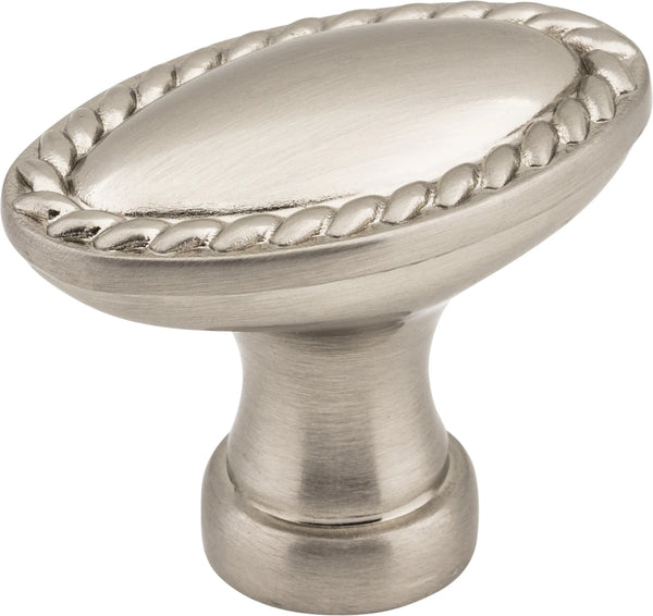 Lindos 1-3/8'' Length Oval Knob Z115L-SN