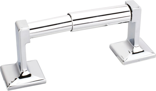 Bridgeport Polished Chrome Spring-Loaded Paper Holder - Retail Packaged BHE1-01PC-R