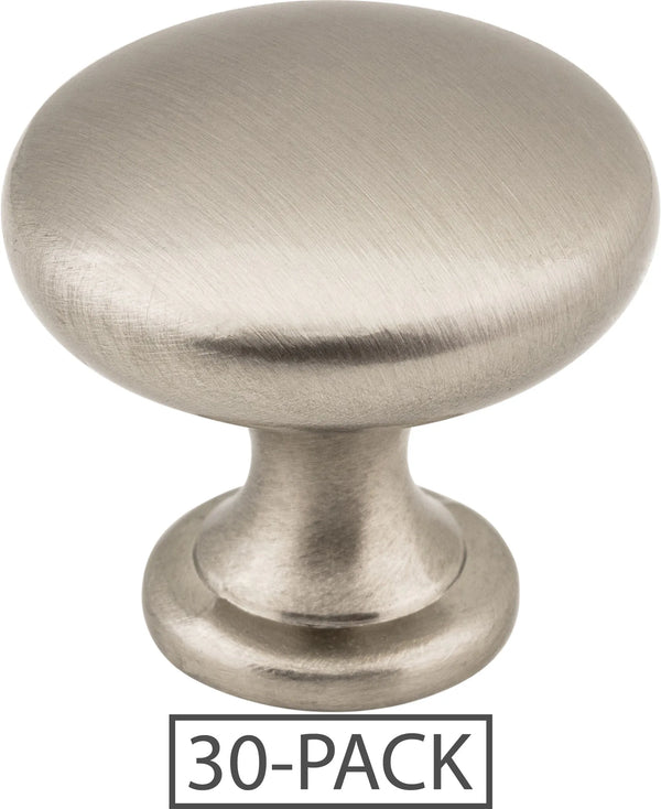 Madison 1-3/16'' Diameter Mushroom Knob 3910-SN-30