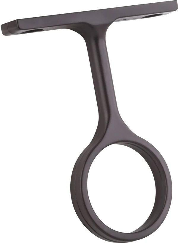 Closet Rod Brackets Dark Bronze Center Support Bracket for 1'' Round Closet Rods M7270-ORB