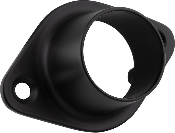 Closet Rod Brackets Matte Black Closed Screw-In Mounting Bracket for 1'' Round Closet Rods M7260-MB