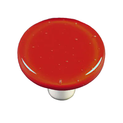 Brick Red Round Knob
