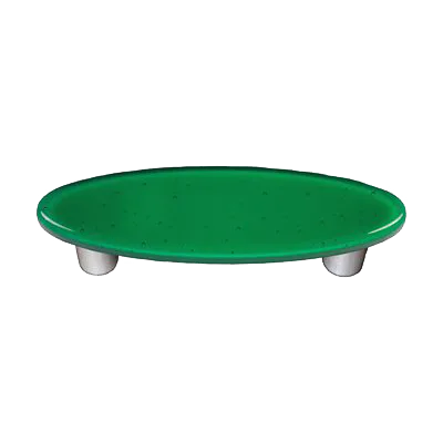 Emerald Green Oval Pull