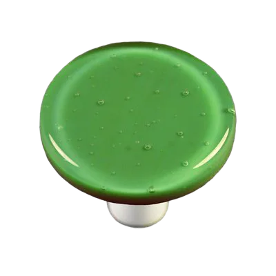 Dark Forest Green Round Knob