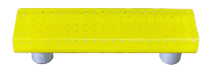 Bubbles Sunflower Yellow Rectangle Pull