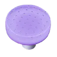 Bubbles Lavender Circle Knob
