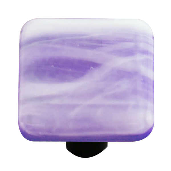 White Swirl Cobalt Blue Knob