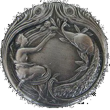 Peacock Lady Knob