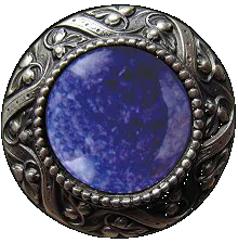 Victorian Jewel/Blue Sodalite Knob