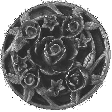 Saratoga Rose Knob