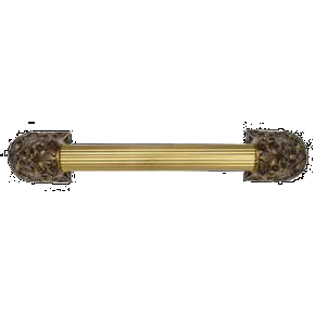 Acanthus Appliance Pull Bar, 14 Inch Drill Center, Antique Brass