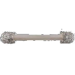 Acanthus Appliance Pull Bar, 14 Inch Drill Center, Antique Pewter