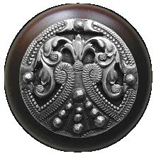 Regal Crest/Dark Walnut Knob