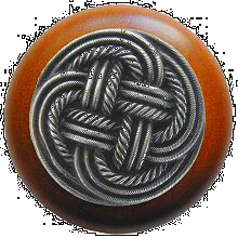 Classic Weave/Cherry Knob