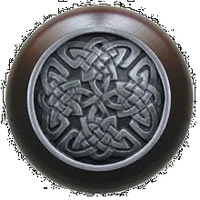 Celtic Isles/Dark Walnut Knob