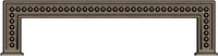 Torcello Transitional Metal Pull BP8795128HBRZ