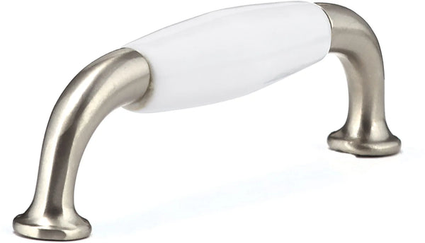 Cherbourg Traditional Ceramic and Metal Pull BP970019530