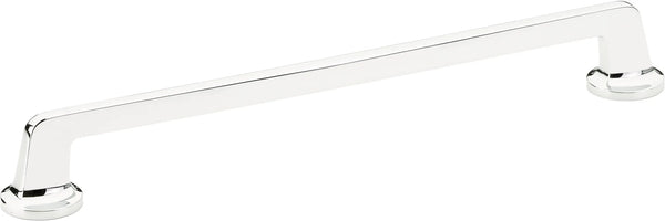 Northport Pull, Round Bases, Polished Chrome, 10'' cc 203-26