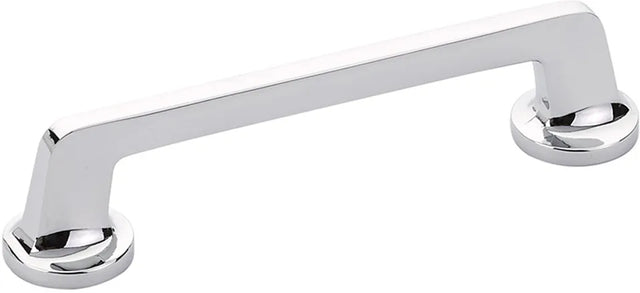 Northport Pull, Round Bases, Polished Chrome, 5'' cc 212-26