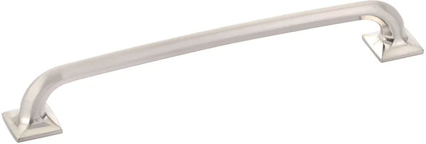 Northport Pull, Square Bases, Brushed Nickel, 8'' cc 217-BN