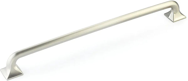 Northport Appliance Pull, Square Bases, Satin Nickel, 15'' cc 218-15