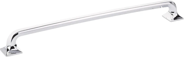 Northport Appliance Pull, Square Bases, Polished Chrome, 15'' cc 218-26