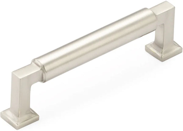 Haniburton Pull, Satin Nickel, 4'' cc 474-15