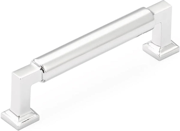 Haniburton Pull, Polished Chrome, 4'' cc 474-26