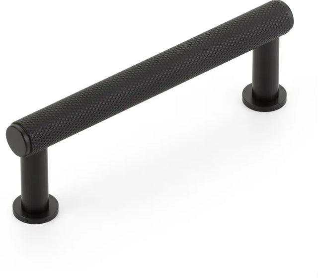 Pub House Pull, Knurled, Matte Black, 3-1/2'' cc 5003-MB