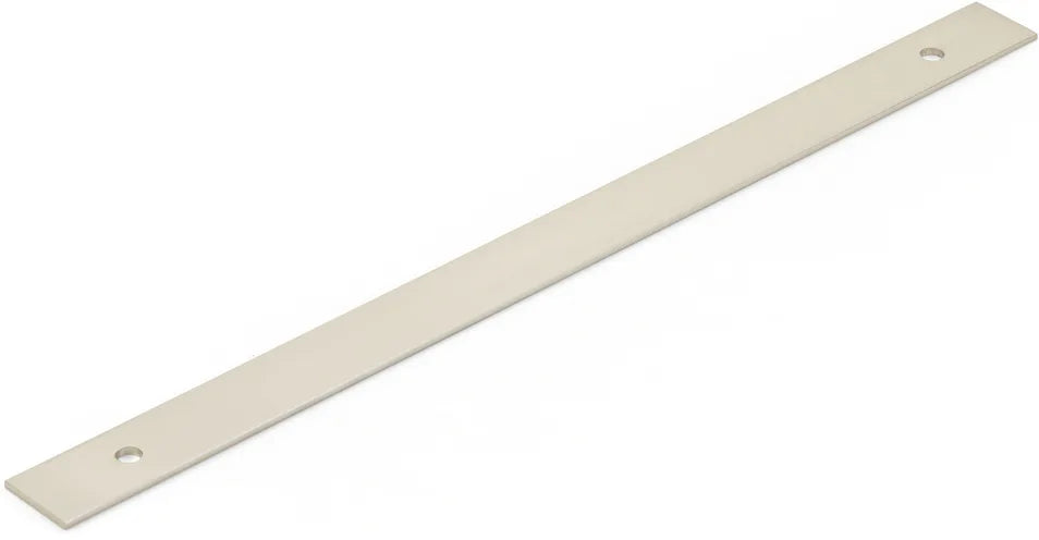 Pub House Backplate for Appliance Pull, Brushed Nickel, 12'' cc 5112AB-BN