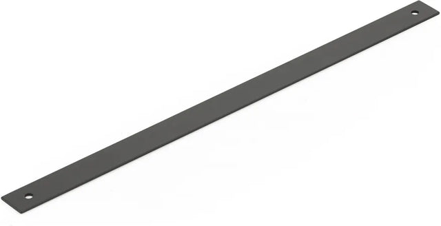 Pub House Backplate for Pull, Matte Black, 12'' cc 5112B-MB