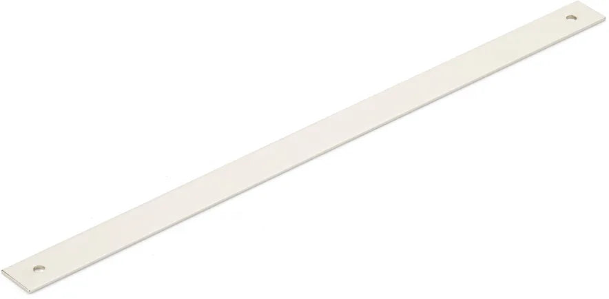 Pub House Backplate for Pull, Polished Nickel, 12'' cc 5112B-PN