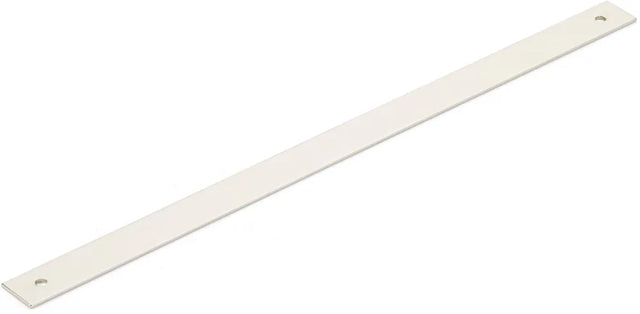 Pub House Backplate for Pull, Polished Nickel, 12'' cc 5112B-PN