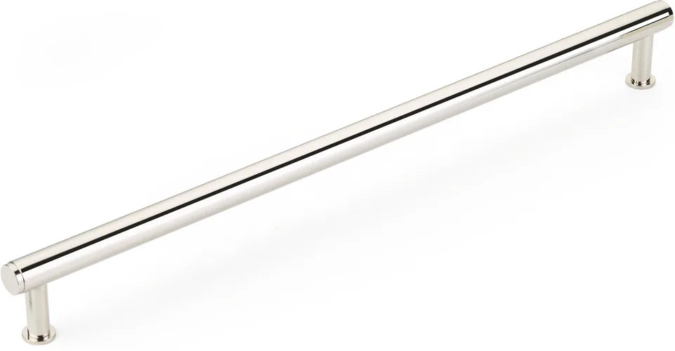 Pub House Appliance Pull, Polished Nickel, 18'' cc 5118A-PN