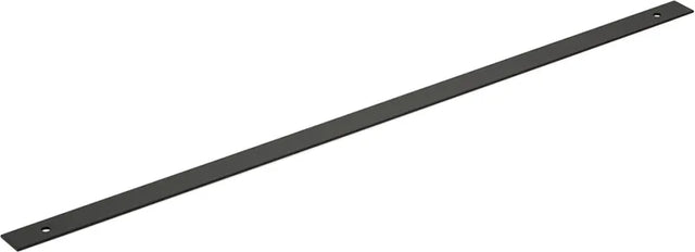 Pub House Backplate for Appliance Pull, Matte Black, 18'' cc 5118AB-MB