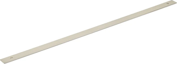 Pub House Backplate for Appliance Pull, Brushed Nickel, 24'' cc 5124AB-BN