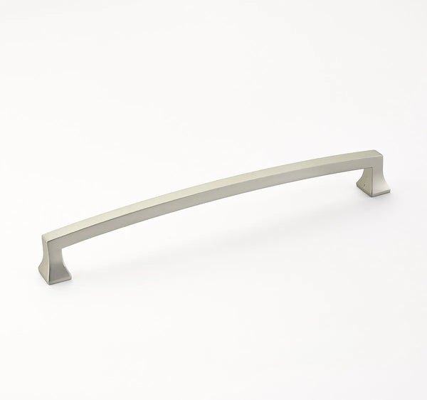 Menlo Park Pull, Arched, Satin Nickel, 8'' cc 540-15