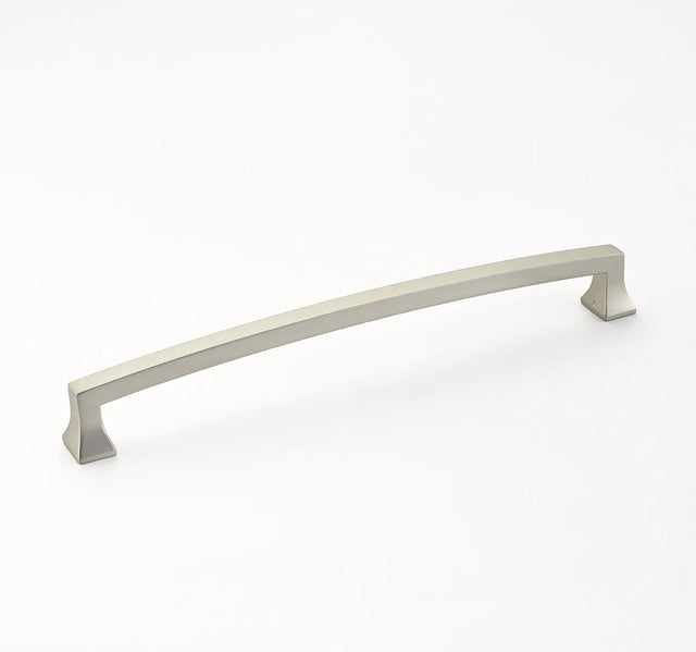 Menlo Park Pull, Arched, Satin Nickel, 8'' cc 540-15