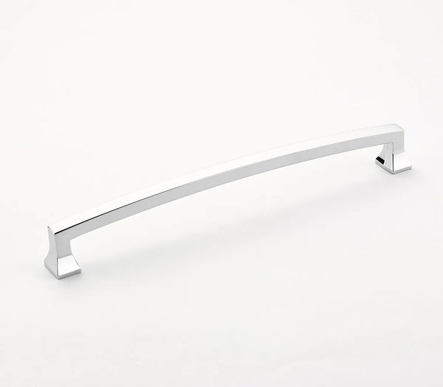 Menlo Park Pull, Arched, Polished Chrome, 8'' cc 540-26
