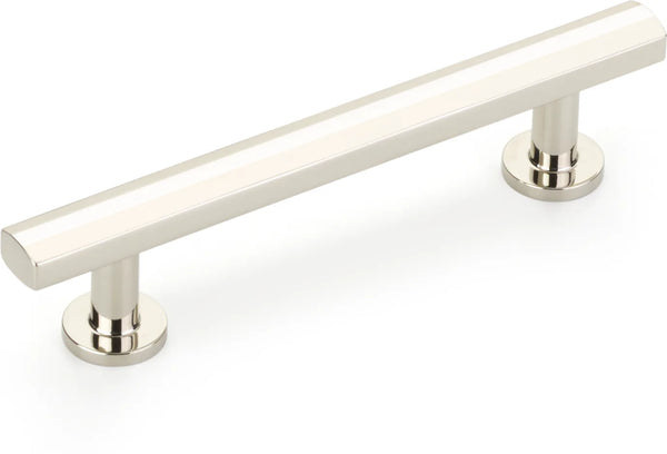 Heathrow Pull, Polished Nickel, 4'' cc 553-PN
