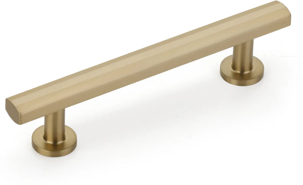Heathrow Pull, Signature Satin Brass, 4'' cc 553-SSB