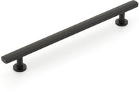Heathrow Pull, Matte Black, 8'' cc 555-MB