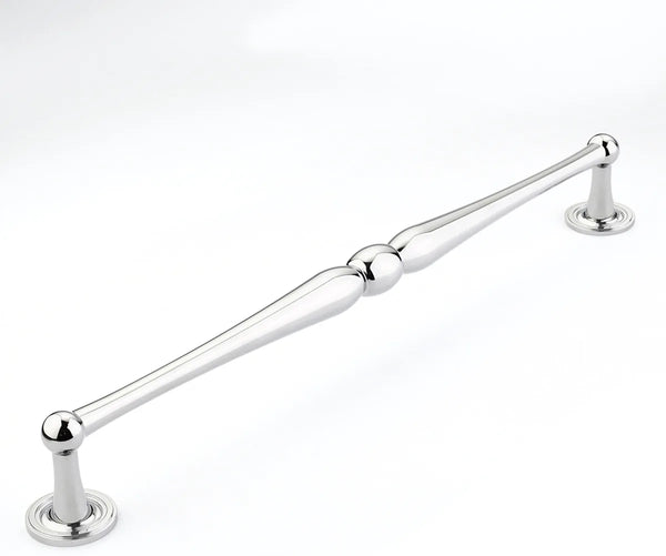 Atherton Pull, Plain Footplates, Polished Chrome, 8'' cc 580-26