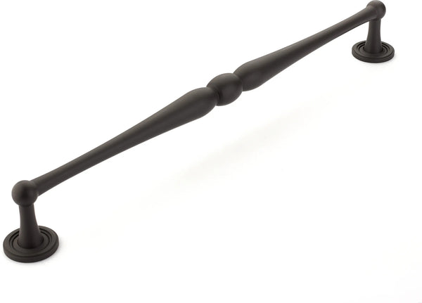 Atherton Appliance Pull, Plain Footplates, Oil Rubbed Bronze, 15'' cc 581-10B
