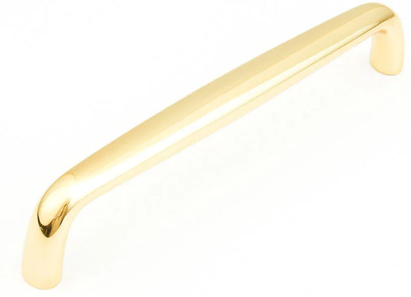 Traditional Appliance Pull, Polished Brass, 10'' cc 739-03