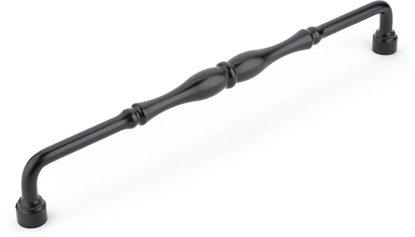 Colonial Appliance Pull, Flat Black, 15'' cc 7495-FB