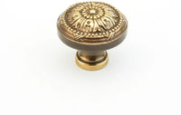 Versailles Knob, Round, Antique Light Polish, 1-1/4'' dia 751-ALP