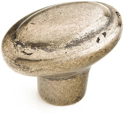 Mountain Knob, Oval, Italian Nickel, 1-7/8'' dia 782-IN