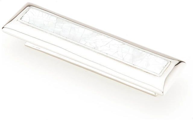 Mother of Pearl Pull, Polished Nickel, 3'' cc 819-MOP/PN