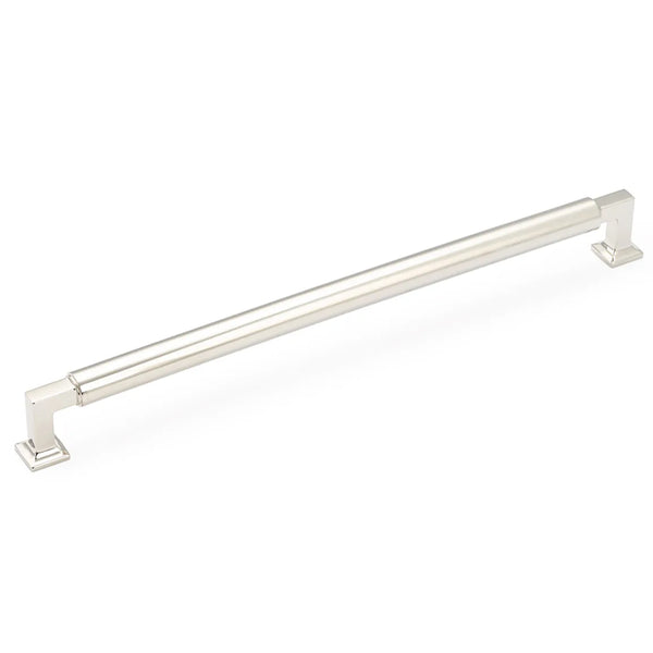 Haniburton Concealed Surface, Appliance Pull, Polished Nickel, 18'' cc CS483-PN